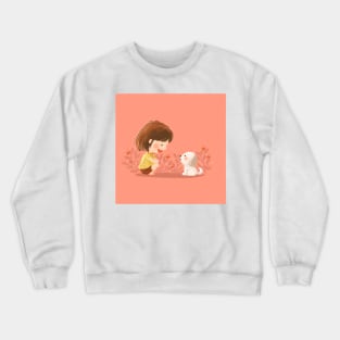 Talk to Dog Crewneck Sweatshirt